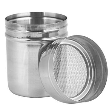 Imagem de Ymiko Peneira de Cozinha de Aço Inoxidável para café, Açúcar, Farinha e Pimenta Multiuso Tempero Shaker Ferramenta (S)
