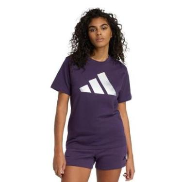Imagem de Camiseta Adidas Metálica Feminina-Feminino