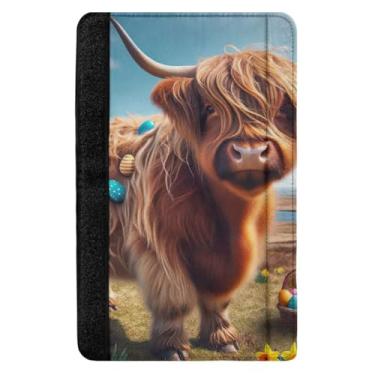 Imagem de TSENQUE Capa de cinto de segurança de vaca Páscoa macia almofada de ombro capa de cinto de segurança automática