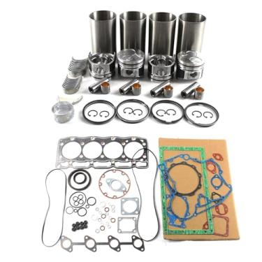 Imagem de PANGOLIN Kit de reconstrução de motor V1505 V1505-E serve para Kubota V1505 V1505D V1505T Motor B2910 B3000 B3030 B3200 Bobcat Escavadeira 425 Minicarregadeira S100