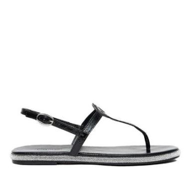 Imagem de Sandália Feminina Rasteira Lança Perfume 537ra000706 Preto-Feminino