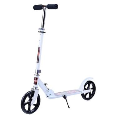 Imagem de Patinete Branco Infantil Scooter De Metal Radical Para Crianças