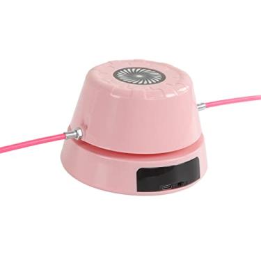 Imagem de Generic Máquina de Pular Elétrica Inteligente Com Controle Remoto, Fácil de Usar e Montar, Adequada para Iniciantes, 2 Cordas Incluídas (Rosa)