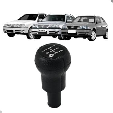 Imagem de Manopla Bola de Câmbio Gol G3-5 Marchas Resinado Preto