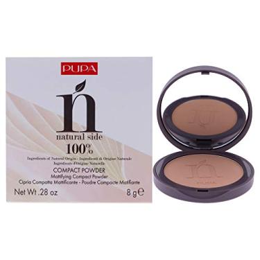 Imagem de Natural Side Compact Powder - 003 Warm Beige Pupa Milano For Women 0.28 oz Powder