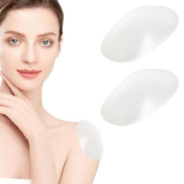 Imagem de Ombreiras invisíveis de silicone, ombro de silicone, blazer feminino e masculino (Cor da pele)