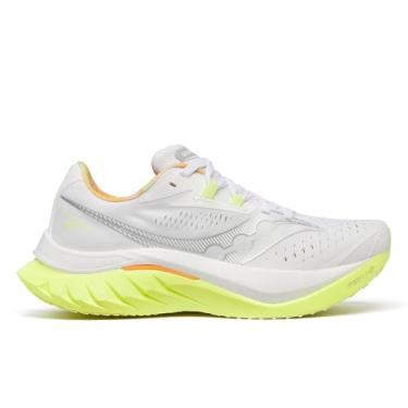 Imagem de Saucony Tênis feminino Endorphin Speed 4, Branco/Sunny, 38