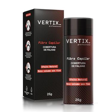 Imagem de VERTIX FIBRA CAPILAR PARA CABELOS CASTANHO ESCURO 25G