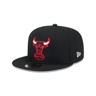 Imagem de BONE NEW ERA 9FIFTY CHICAGO BULLS NBA HARDWOOD PRETO-Masculino