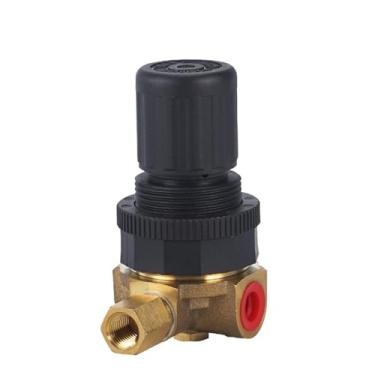 Imagem de Compressor de ar de parafuso latão válvula proporcional inversa válvula reguladora de capacidade reguladora de pressão