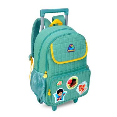 Imagem de Mochila De Rodinhas Com Alça Infantil 3 Palavrinhas Clio - Clio Style
