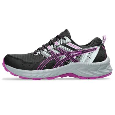 Imagem de ASICS Tênis de corrida feminino Gel-Venture 9, Preto/Magenta Negrito, 34 BR