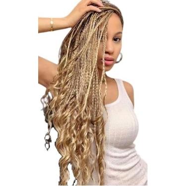Imagem de Cabelo French Curl Trançado Fibra Premiun Importada 300g - D&D Commerc