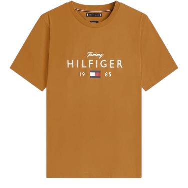 Imagem de Camiseta Tommy Hilfiger Brand Love Big Tee Masculino Verde-Masculino