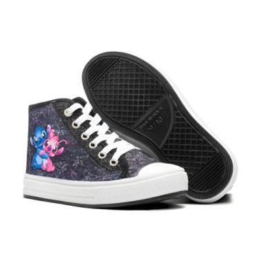 Imagem de tenis feminino infantil (Preto, BR, Criança de 9 a 12 anos, Faixa Numérico, 33, 34)