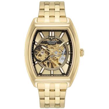 Imagem de RELOGIO MASCULINO DOURADO AUTOMATICO TECHNOS G3265AC/1D-Masculino