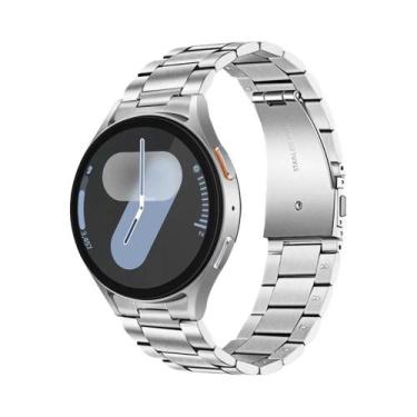 Imagem de Pulseira De Aço Inoxidável Para Samsung Galaxy Watch 7 6 5 pro 4 40mm 