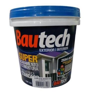 Imagem de Tinta Acrílica Bautech Zero Bolor 3,6l Antimofo Bautech