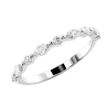 Imagem de Anel De Pérola De Zircônia Em Prata Esterlina 925 Para Mulheres, Joia 