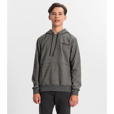 Imagem de Blusão Juvenil Masculino Com Capuz Minty Cinza-Masculino