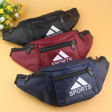 Imagem de Bolsa Pochete Unissex Esportiva Sem Volume Compacta Leve Impermeável P