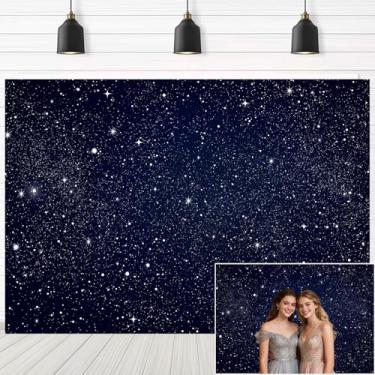Imagem de Raelith Cenário de noite estrelada, céu noturno, estrela, espaço, galáxia, tema crianças, adultos, festa de aniversário, decoração de chá de bebê, fundo de fotografia, banner, adereços de fotos