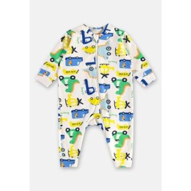 Imagem de Macacão para Bebê Menino em Suedine Up Baby-Masculino