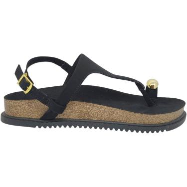 Imagem de Sandália Dedo Feminina Papete Casual Dia a Dia Passeio Trabalho com Dedeira Beira Rio 8524.109