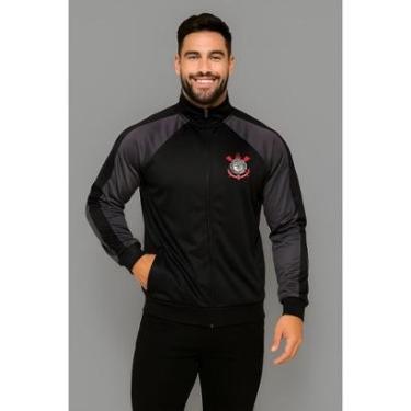 Imagem de Jaqueta Blusa Masculina Corinthians SCCP Timão Oficial Licenciada Escudo Emblema Bordado-Masculino