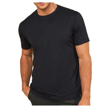 Imagem de Camiseta Masculina Lado Avesso MC Supreme Soft Preta LH20460-Masculino