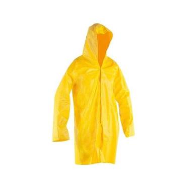 Imagem de Capa de Chuva Pvc com Manga Tamamanho GG Amarelo  7015954022  - Nove54