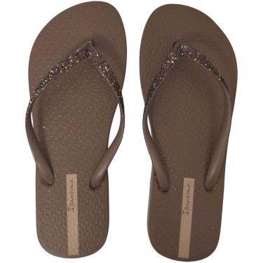 Imagem de Chinelo Dedo Feminino Casual Dia a Dia Passeio Praia Bico Redondo com Glitter Ipanema 27456