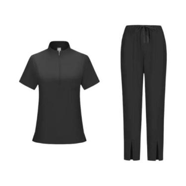 Imagem de Jaleco Cirúrgico Para Enfermeiros E Médicos Com Calças E Bolso, Conjun