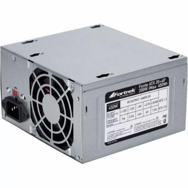 Imagem de Fonte Atx 200w Reais 20+4p Pws-2003 Fortrek S/ Cabo