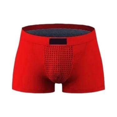 Imagem de Cuecas Boxer Magnéticas Para Terapia, Tamanhos Grandes a Extra Grandes