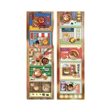 Imagem de Fita Washi Japonesa Retrô 2m Rolo DIY Para Scrapbooking, Planner, Cola