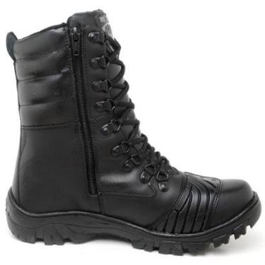 Imagem de Bota Adventure Masculina Patrulha em Couro Legítimo Durável-Masculino