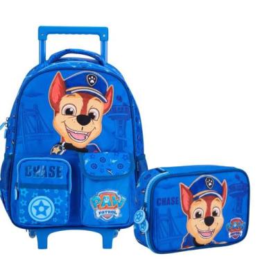 Imagem de Kit Mochila Rodinhas E Estojo Patrulha Canina Xeryus 16