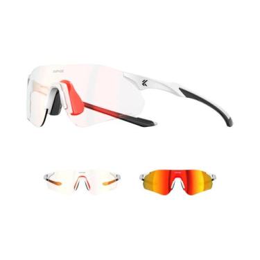 Imagem de Óculos De Sol Unissex Fotochromic UV400 Para Ciclismo E Corrida Kapvoe