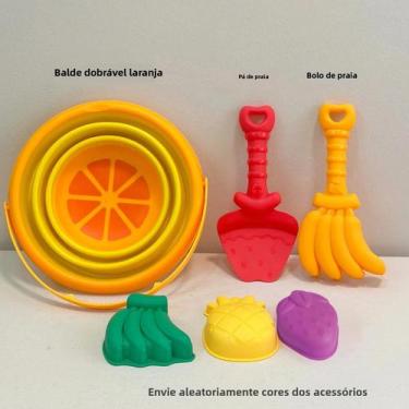 Imagem de Conjunto De Brinquedos De Praia Dobrável, Ferramentas Criativas Para A