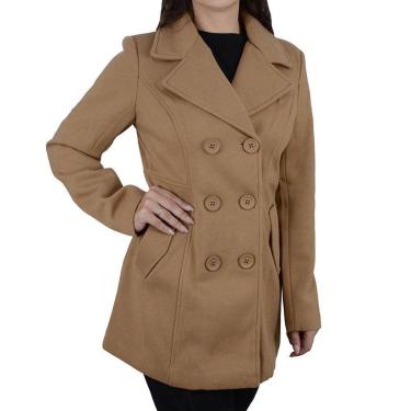 Imagem de Casaco Feminino Facinelli By Mooncity Marrom kaqui - 610257-Feminino