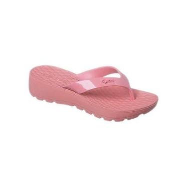 Imagem de Chinelo Anabela Feminino Dijean Tiras Casual Dia a Dia Verão-Feminino