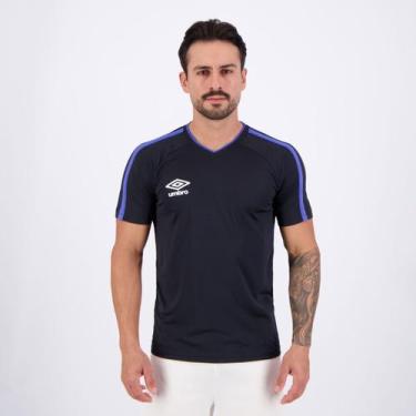 Imagem de Camiseta Umbro Legacy Field Preta, M