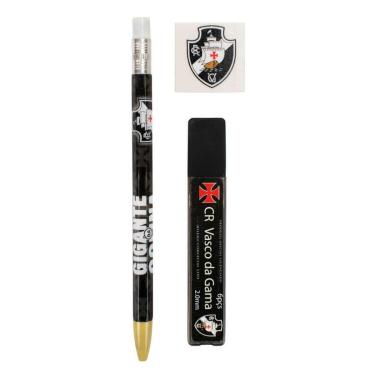 Imagem de Jogo Com Lapiseira 2.0mm Borracha E Grafites - Vasco Da Gama-Unissex