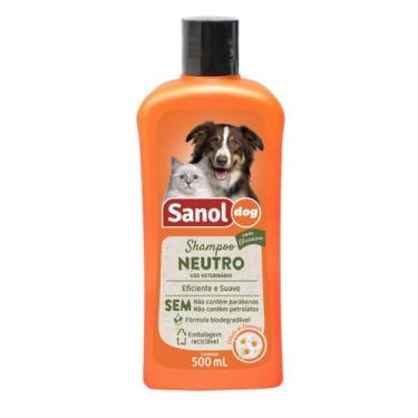Imagem de Shampoo Neutro Sanol Dog 500ml Fragrância Camomila - TOTAL QUIMICA