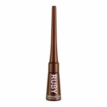 Imagem de Delineador Líquido Ruby Kisses - Intense 24h Marrom-Feminino