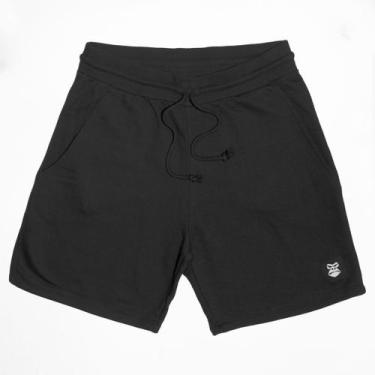 Imagem de Bermuda Shorts Moletom Masculino Gorilla 50% Algodão 50% Poliéster Pra