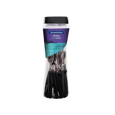 Imagem de Conjunto de Talheres Tramontina - 24 Peças 23399/091, Preto, 24