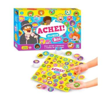 Imagem de Jogo Infantil Mundo Bita Achei Divertido - 00695, 1 unidade