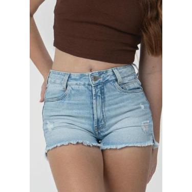Imagem de Shorts Jeans Infantil Menina Sun Place Jeans, 20, Jeans